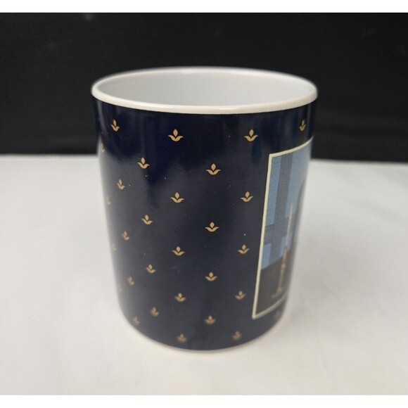 Vintage Lang & Wise Lord Buffington Cat Mug Lowell Herrero Painting 1997 NEW - Picture 7 of 16